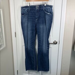 Buckle reclaim relaxed bootleg jeans 40 X 34